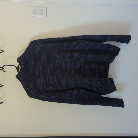 Oversized Navy Knit Sweater - Picture 1 of 4